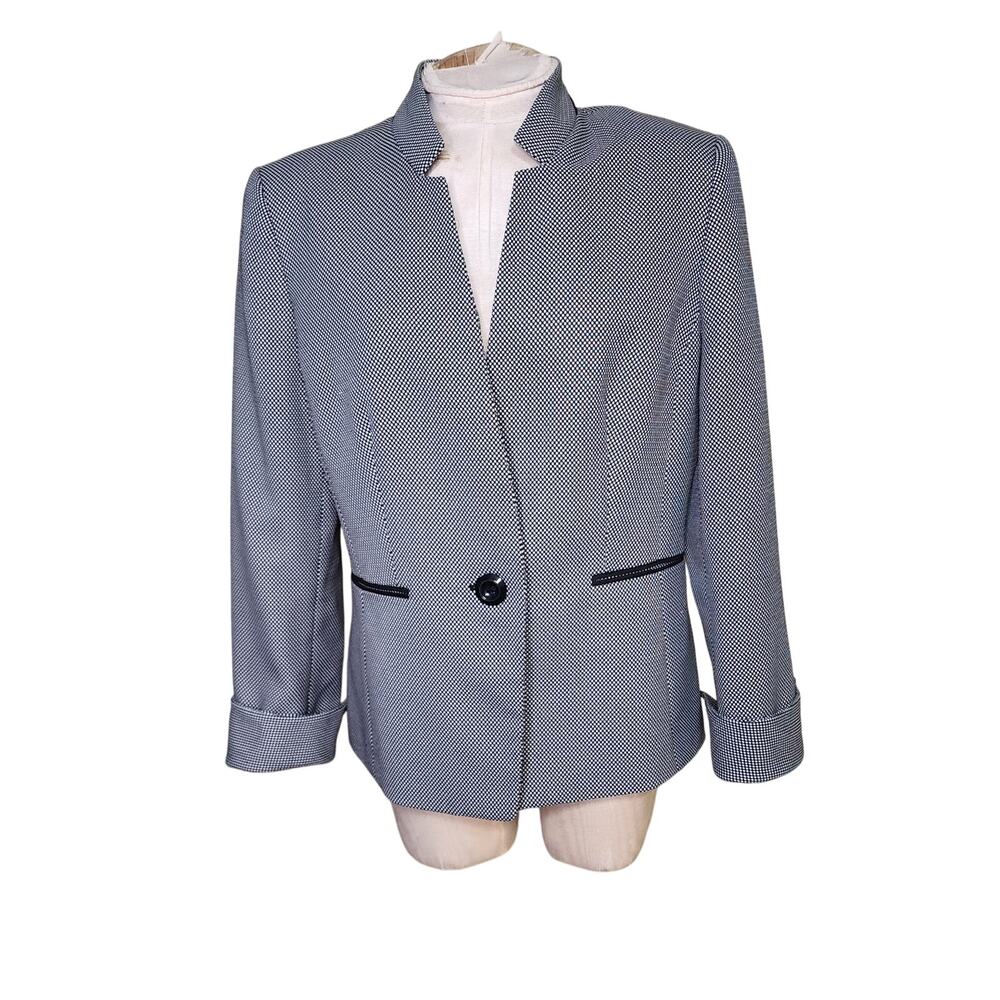 Evan Picone Black Blazer womens Size 10‎